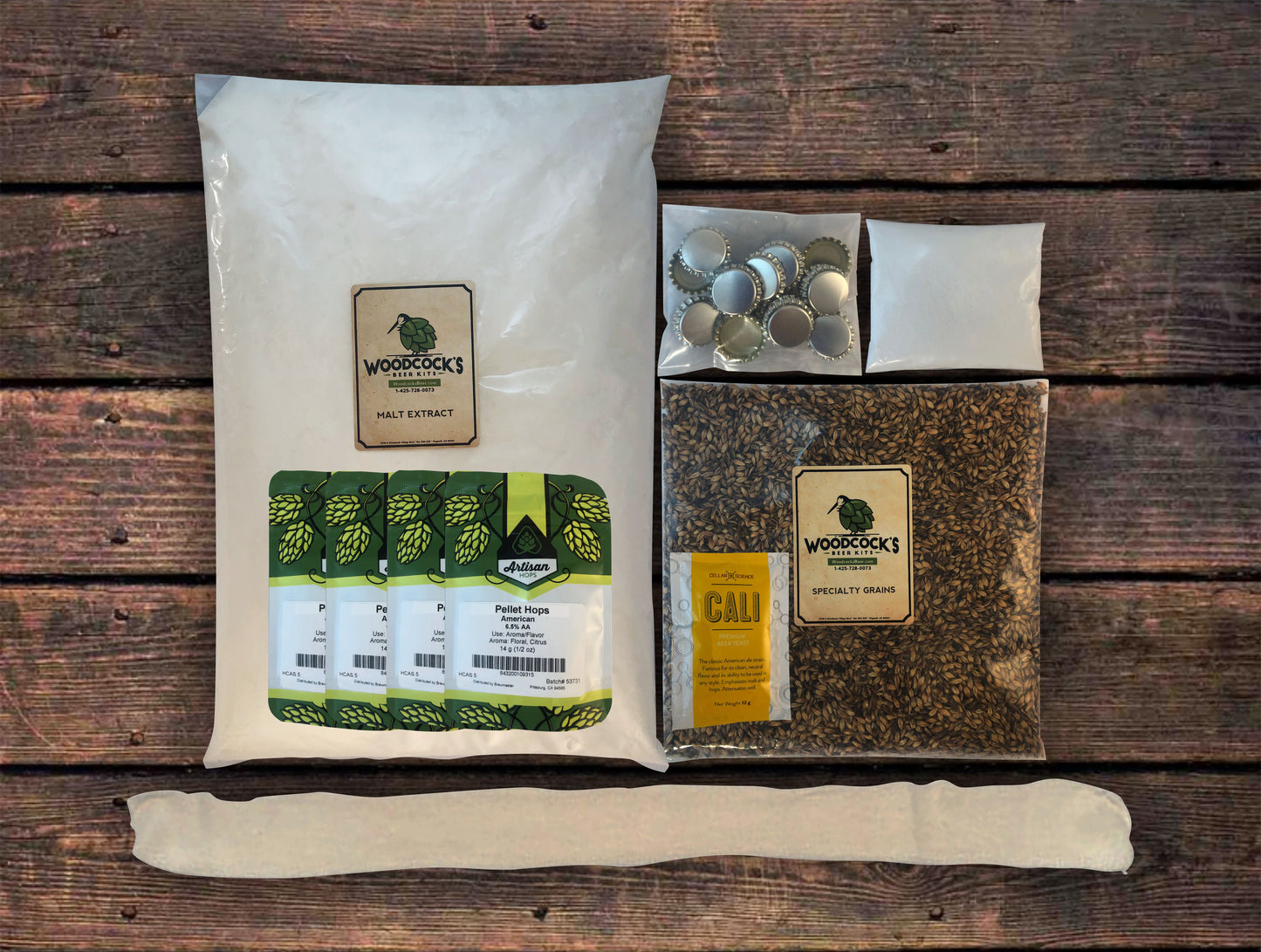 Secret Mountain IPA 5-Gallon Beer Making Ingredient kit