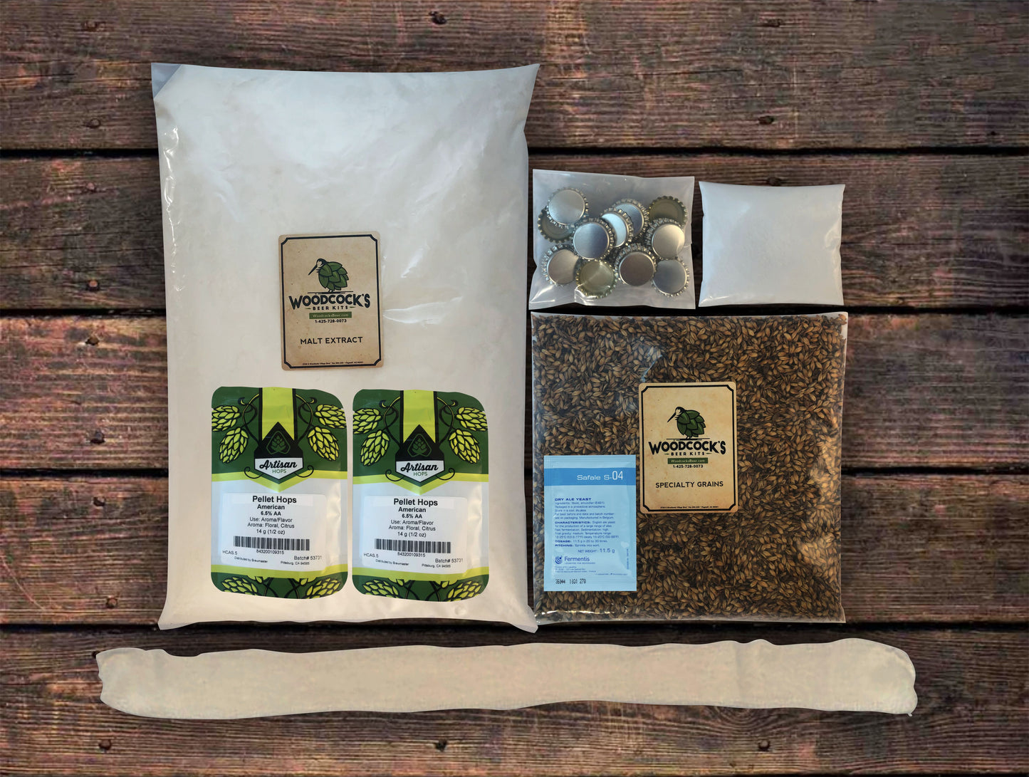 Bear Jaw Robust Porter 5-Gallon Beer Making Ingredient kit