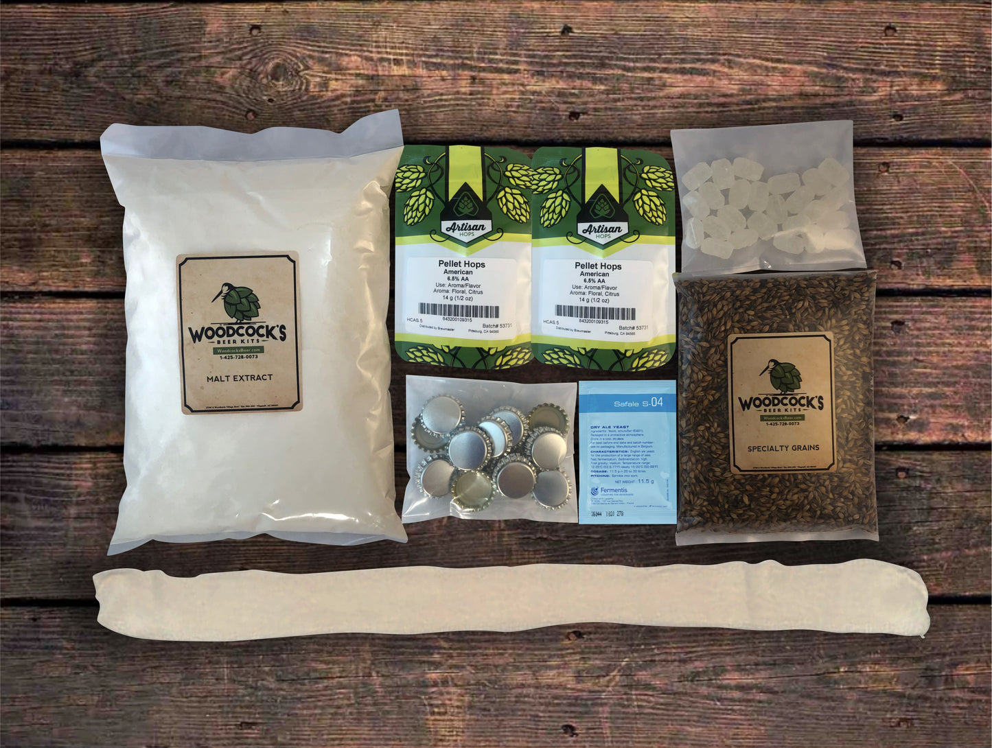 Willard's English IPA 2-Gallon Beer Making Ingredient kit