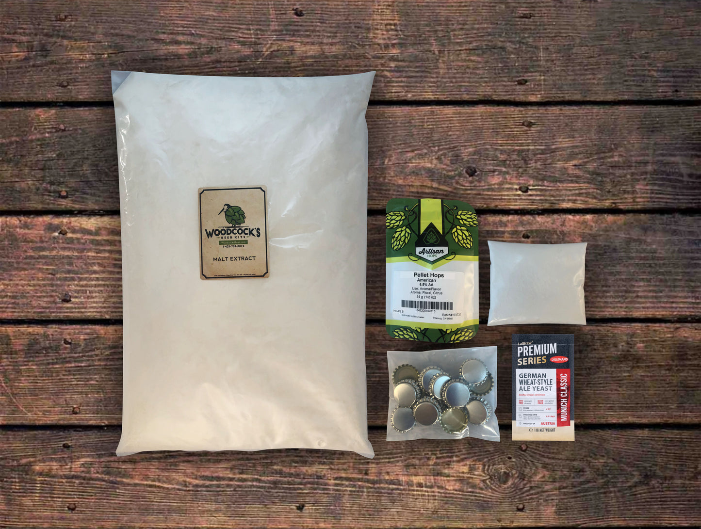 Happy Jack Hefe 5-Gallon Beer Making Ingredient kit