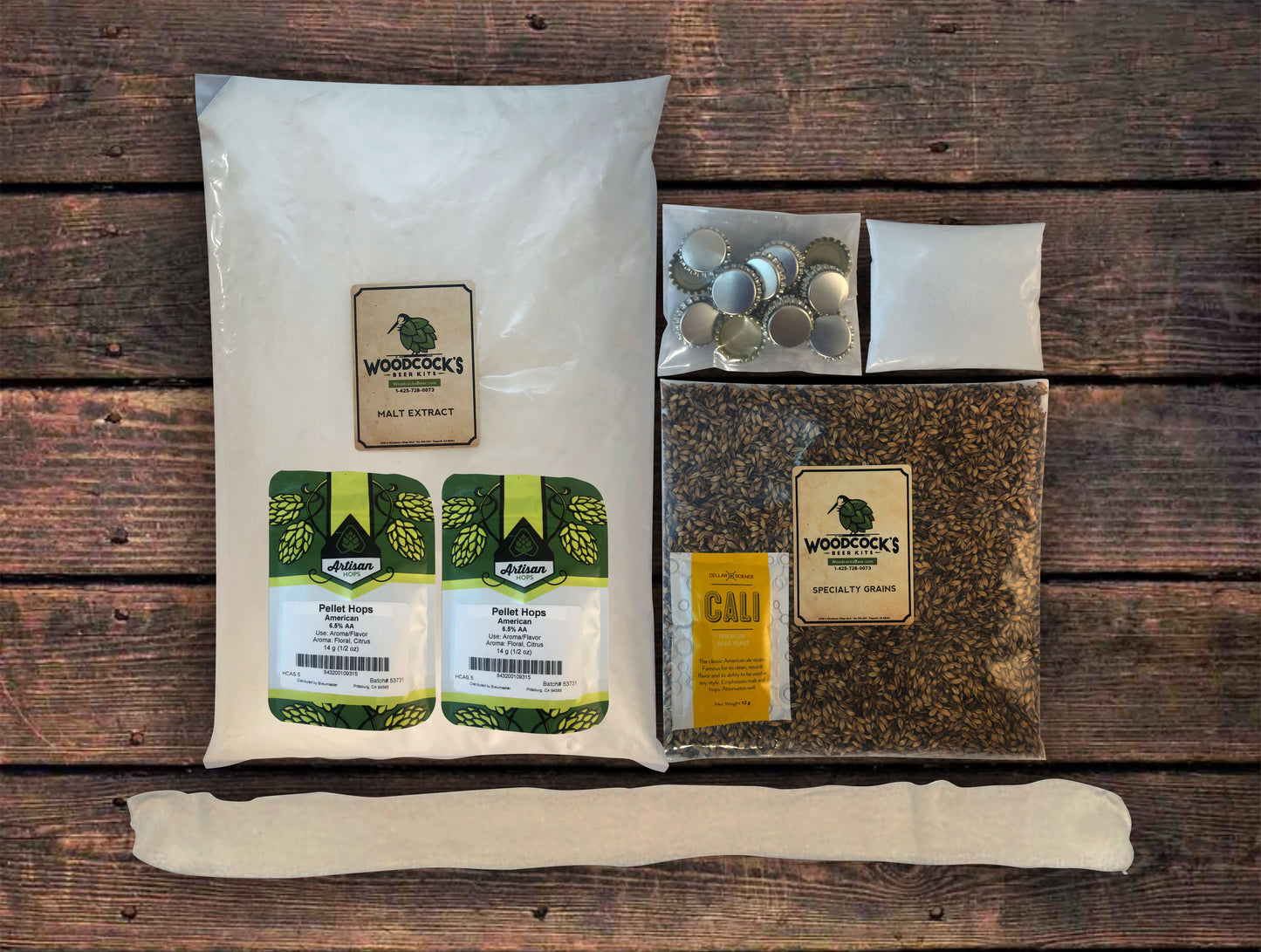 Red Mountain Amber 5-Gallon Beer Making Ingredient kit