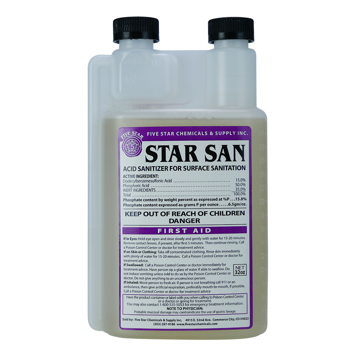Star San Sanitizer - 8-ounces